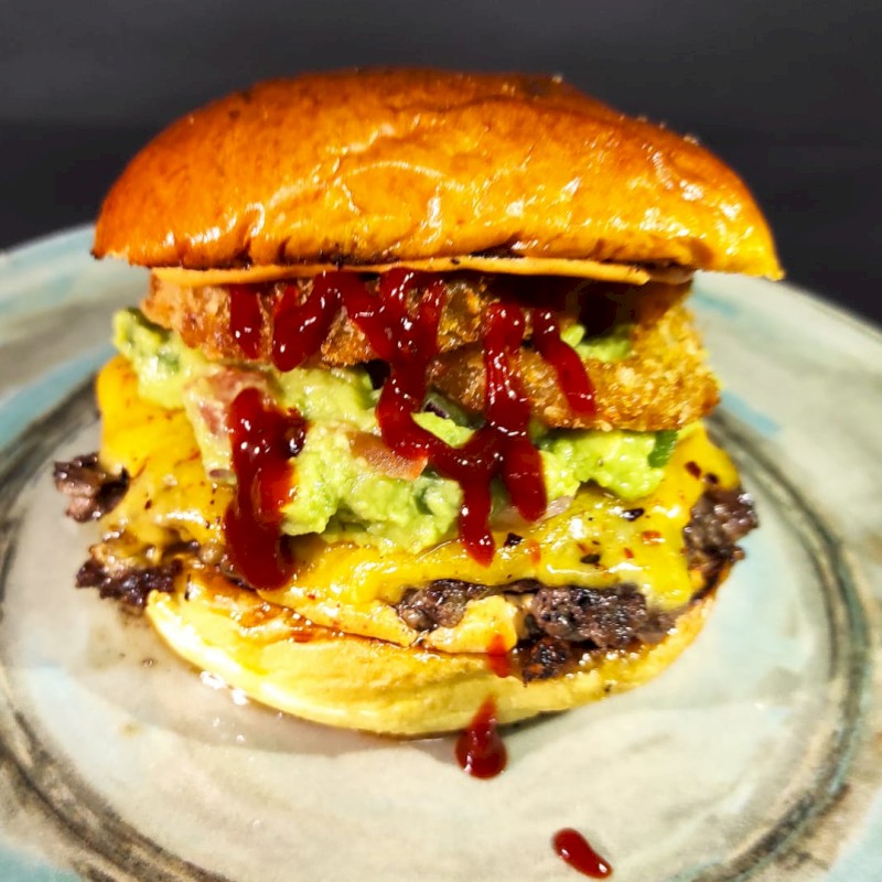 Mexican Gringa — hamburguesa tex-mex Sala Burger Cieza